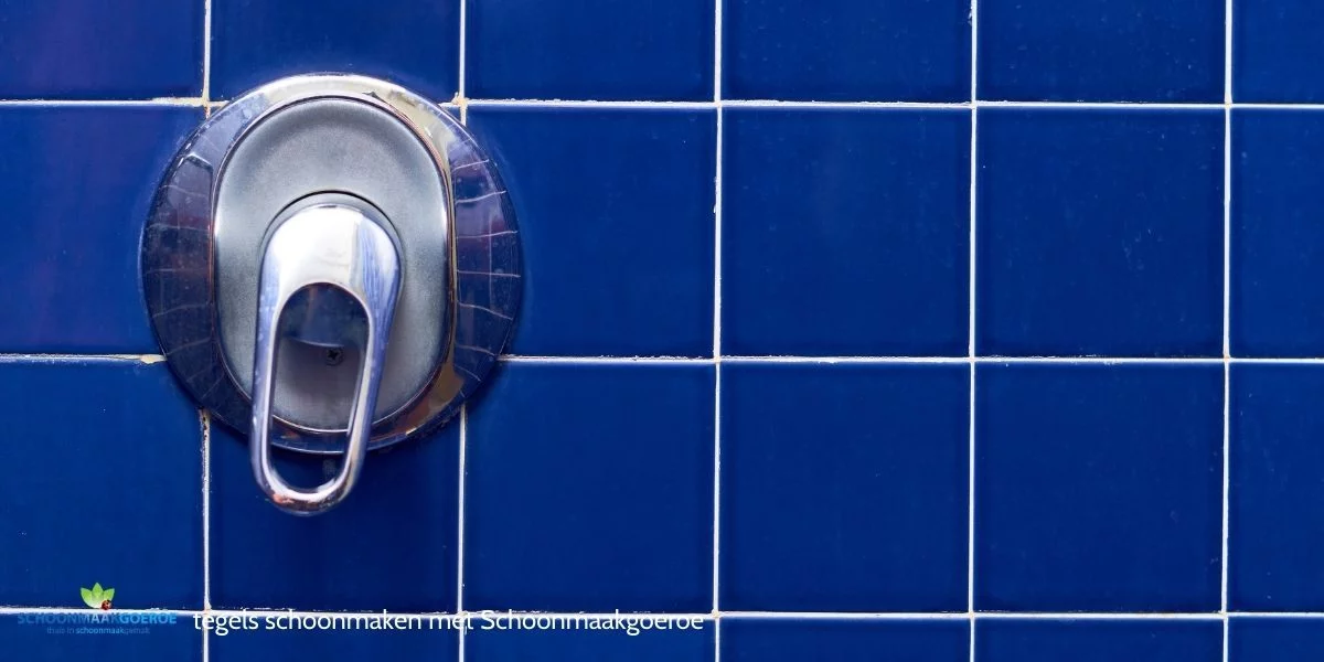 Tegels schoonmaken binnen de wc en badkamer op een efficiënte manier